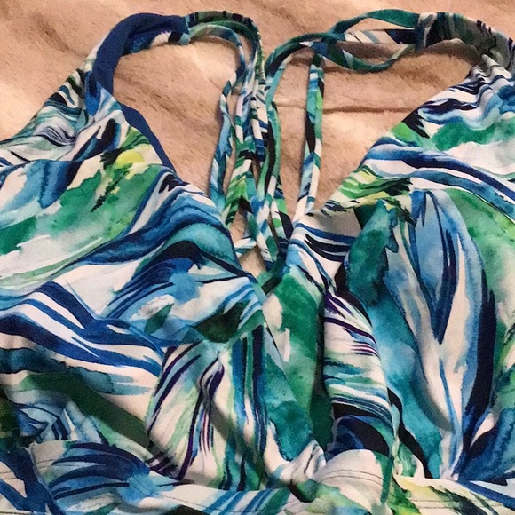 Ladies Terra & Sky 1 pc Swim Suit - Picture 2 of 8